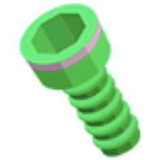  TL Part green screw