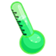  TL Part green thermometer