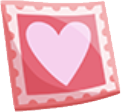  TL Part heart stamp