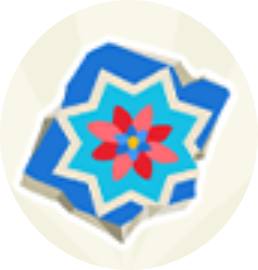 iznik tile fragment Part