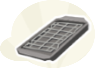  TL Part lava heat rack