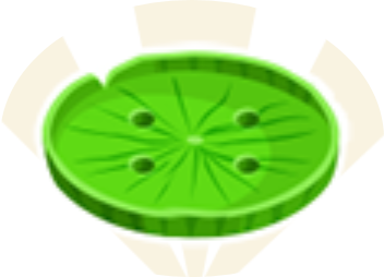 lily pad knob Part