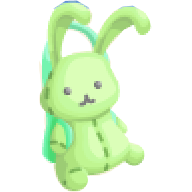 lime bunny bag Part