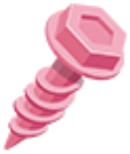  TL Part pink screw