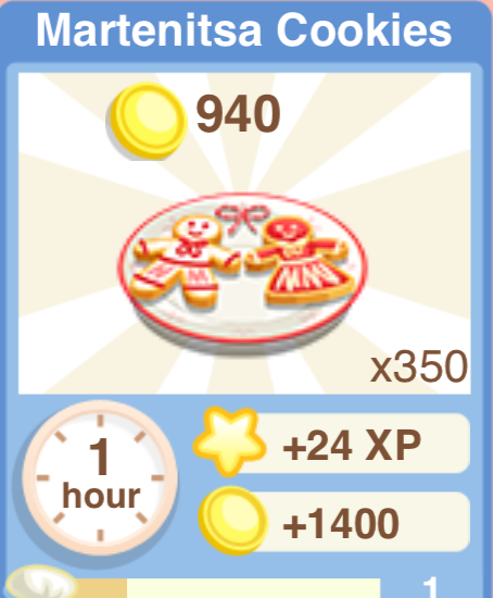 Martenitsa Cookies Recipe