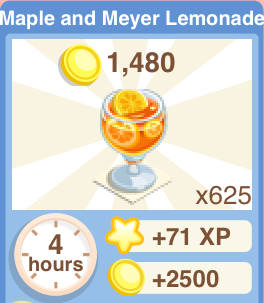 Maple and Meyer Lemonade Recipe