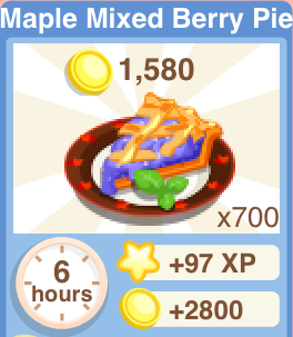 Maple Mixed Berry Pie Recipe