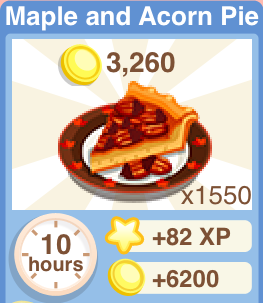 Maple and Acorn Pie Recipe