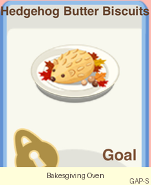 Hedgehog Butter Biscuits Recipe