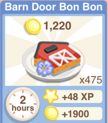 Barn Door Bon Bon Recipe