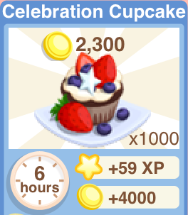 Celebration Cupcake Recipe