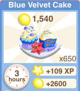Blue Velvet Cake Recipe