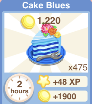 Cake Blues Recipe
