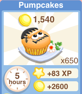 Pumpcakes Recipe