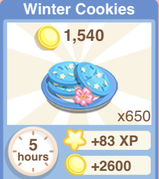 Winter Cookies Recipe