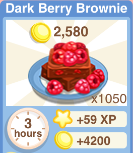 Dark Berry Brownie Recipe