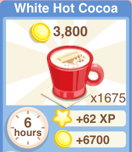White Hot Cocoa Recipe