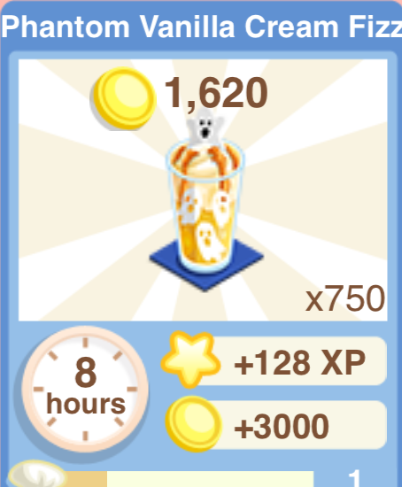 Phantom Vanilla Cream Pizz Recipe