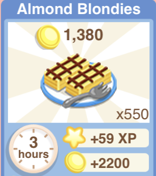 Almond Blondies Recipe