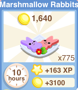 Marshmallow Rabbits Recipe