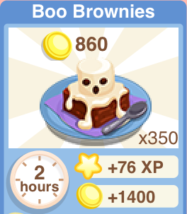 Boo Brownies Recipe