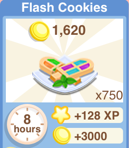 Flash Cookies Recipe