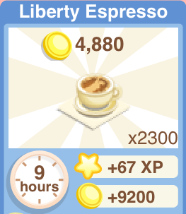 Liberty Espresso Recipe