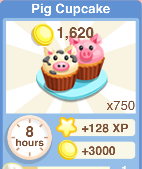 Pig Cupcake Recipe