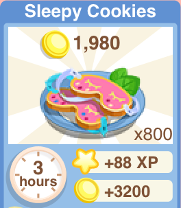 Sleepy Cookies Recipe