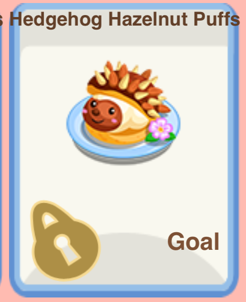 Hedgehog Hazelnut Puffs Recipe