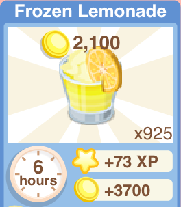 Frozen Lemonade Recipe