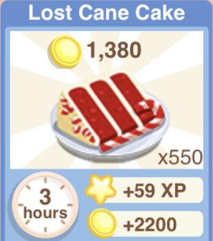 Lost Cane Cake Recipe