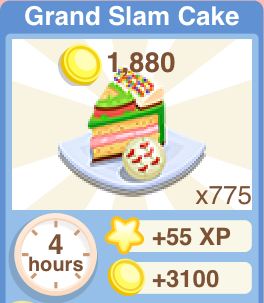 Grand Slam Cake Recipe