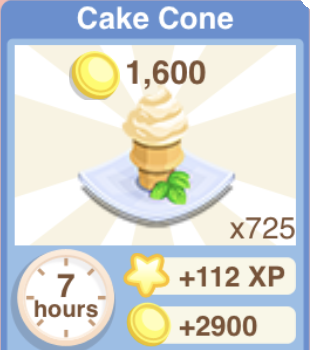 Cake Cone Recipe