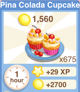 Pina Colada Cupcake Recipe