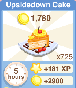 Upsidedown Cake Recipe