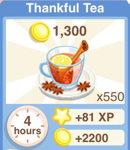 Thankful Tea Recipe