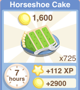Horseshoe Cake Recipe
