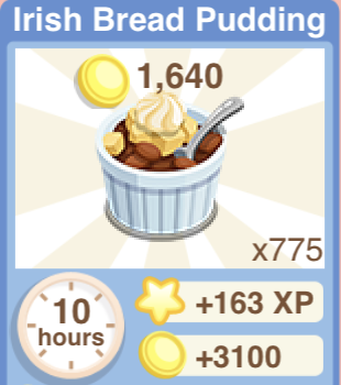 Irish Bread Pudding Recipe