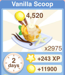 Vanilla Scoop Recipe