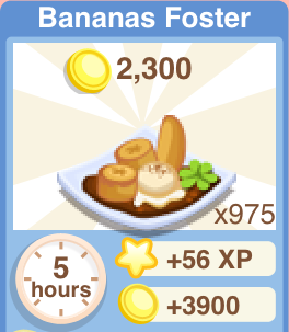 Bananas Foster Recipe
