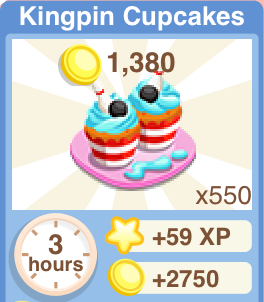 Kingpin Cupcakes Recipe