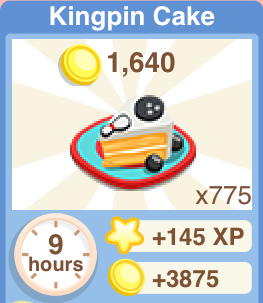 Kingpin Cake Recipe