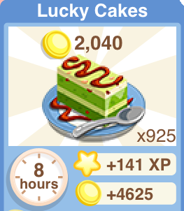Lucky Cakes Recipe
