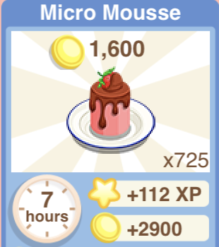 Micro Mousse Recipe