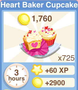 Heart Baker Cupcake Recipe