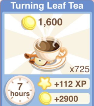 Turning Leaf Tea Recipe