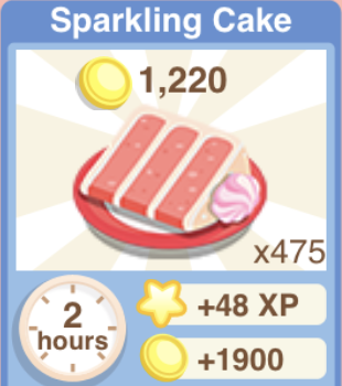Sparkling Cake Recipe