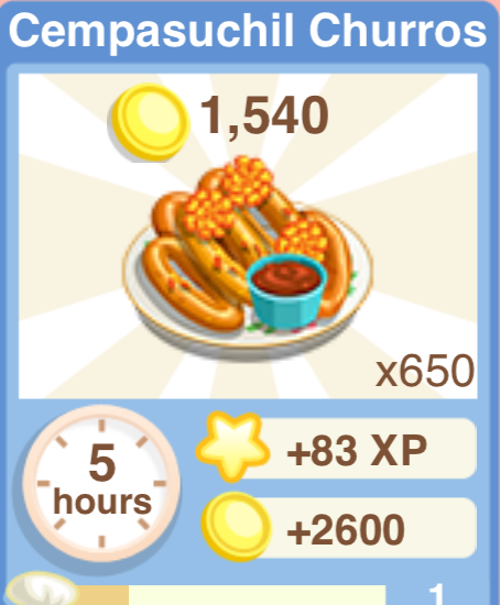 Cempasuchil Churros Recipe