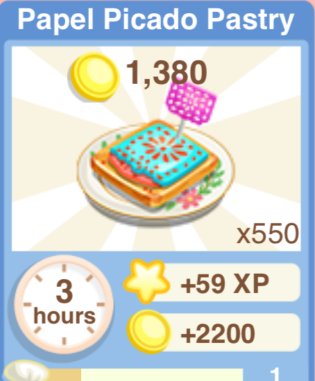 Papel Picado Pastry Recipe